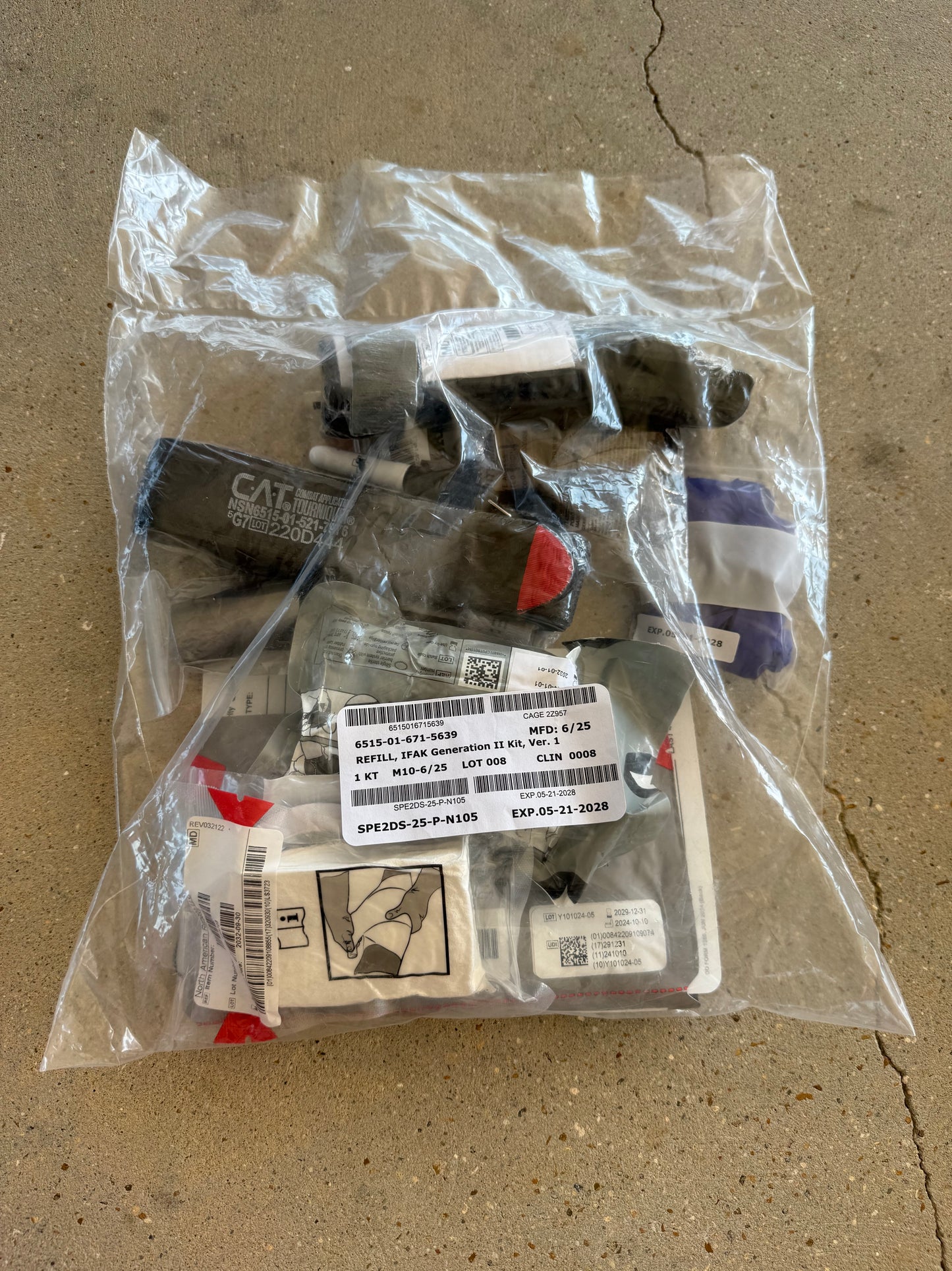 IFAK Refill Kit New